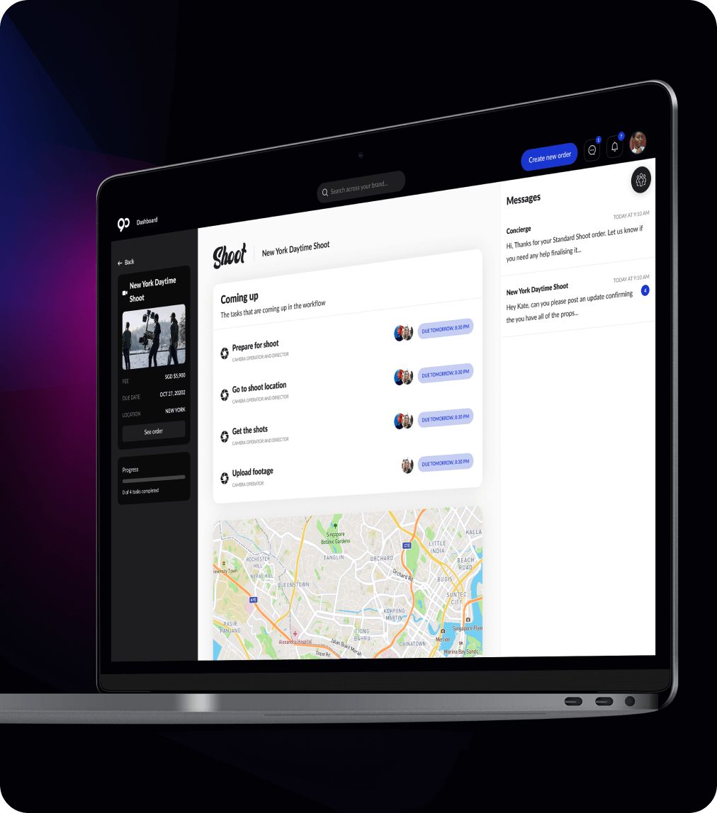 Track delivery and collaborate