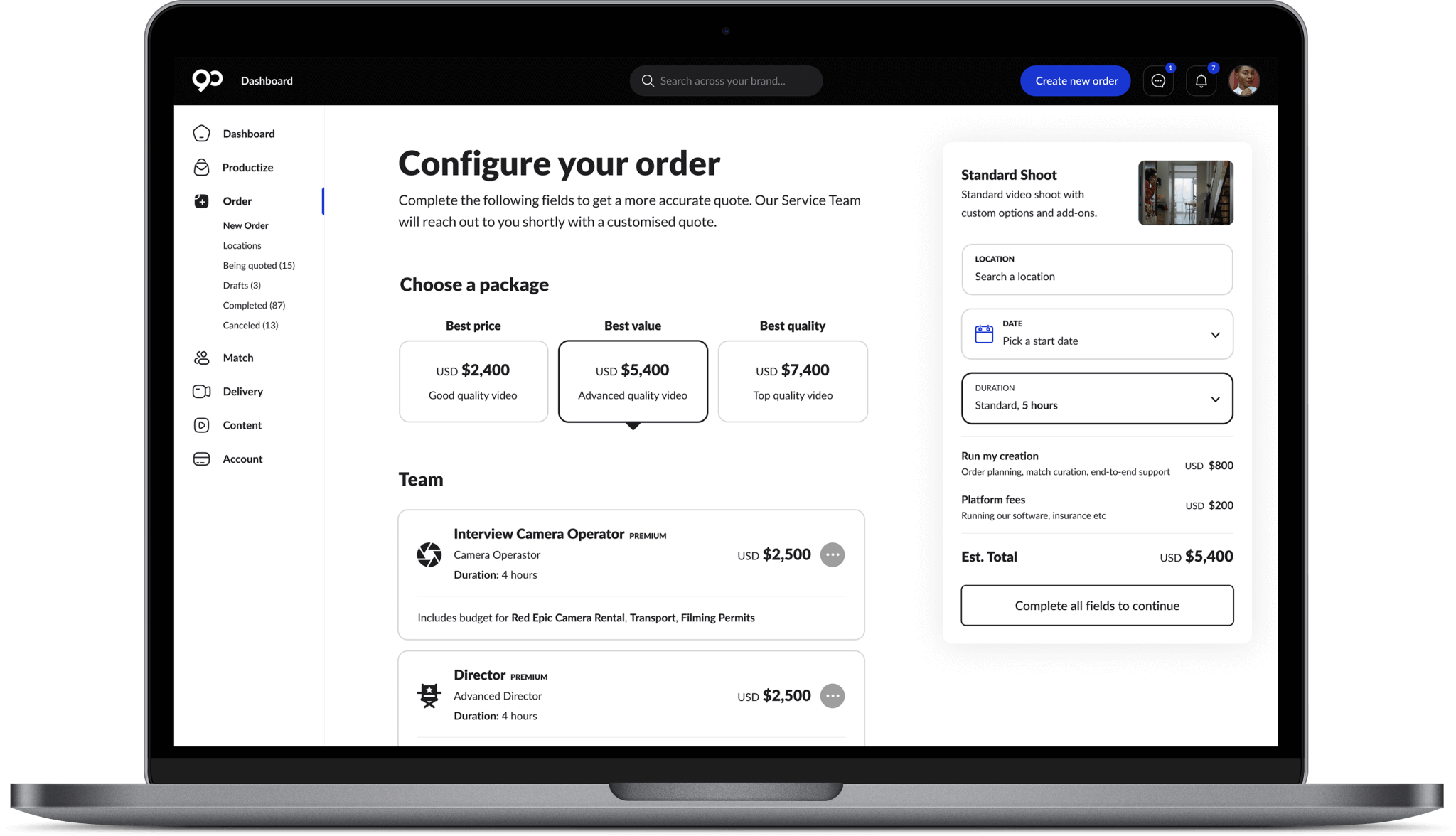 Order