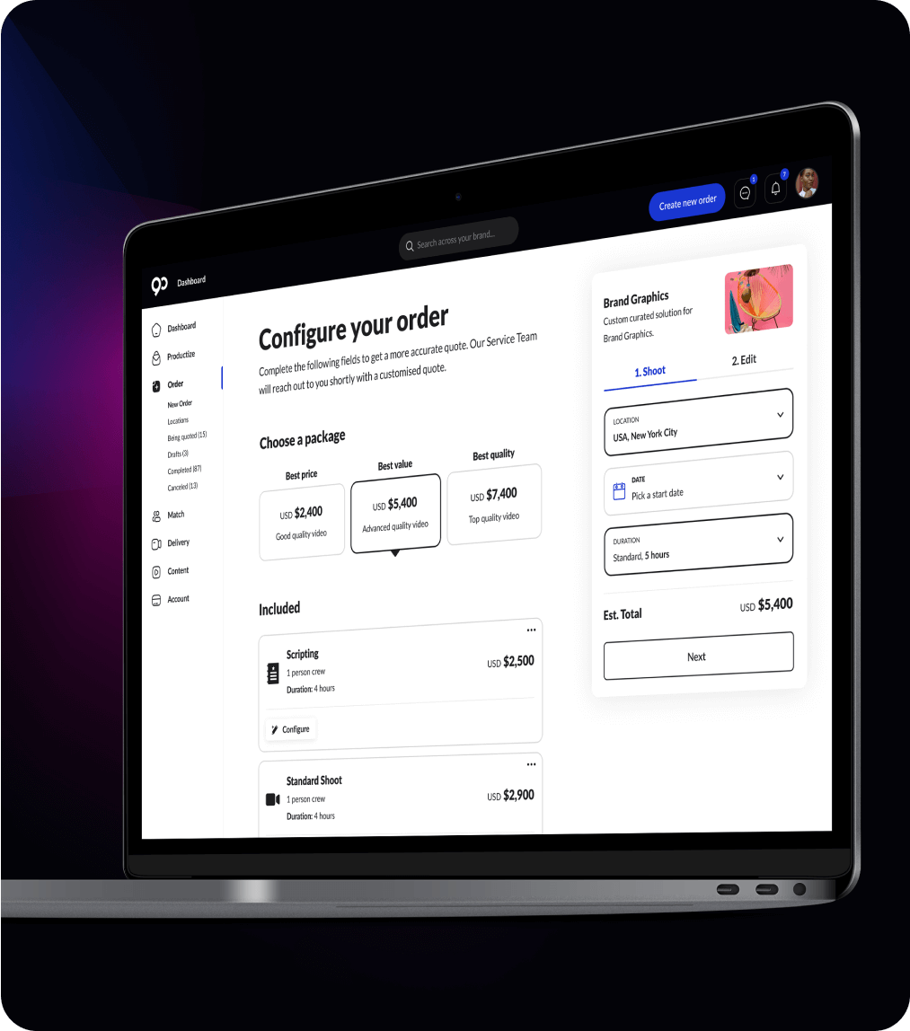 Order simple solutions at speed